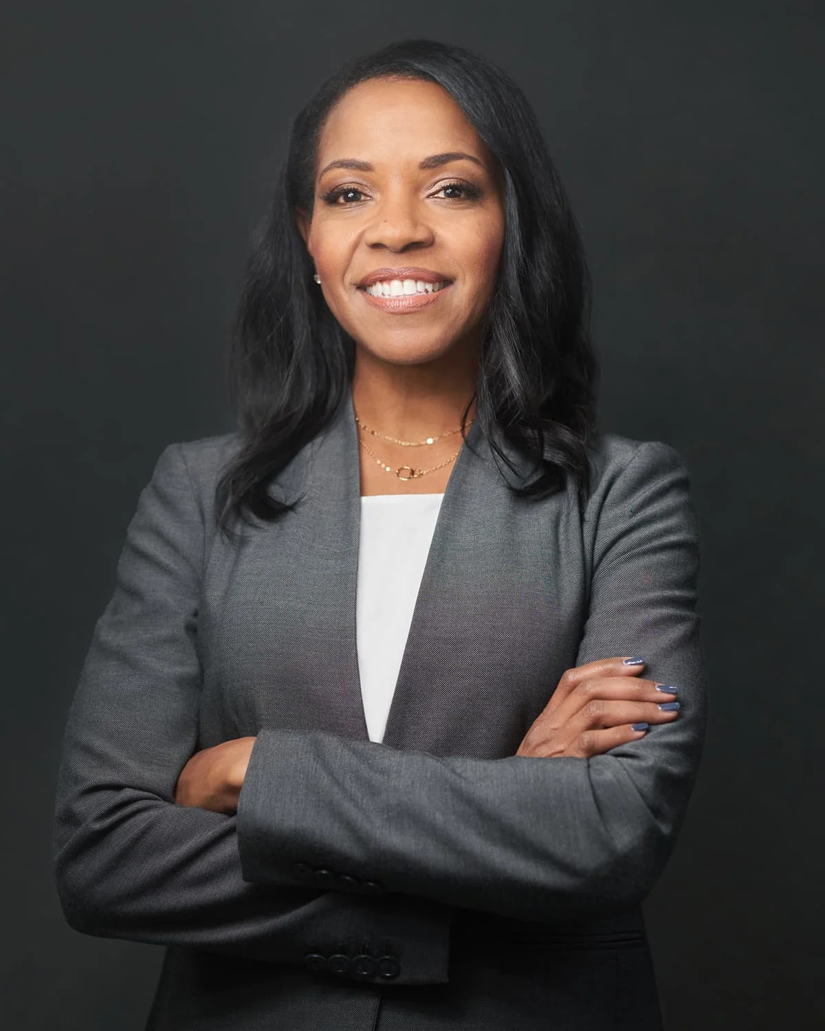 Professional business headshot Philadelphia - confident woman executive portrait