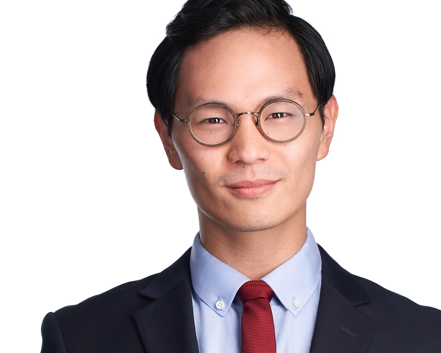 Corporate headshot photographer Philadelphia - businessman in professional suit and tie