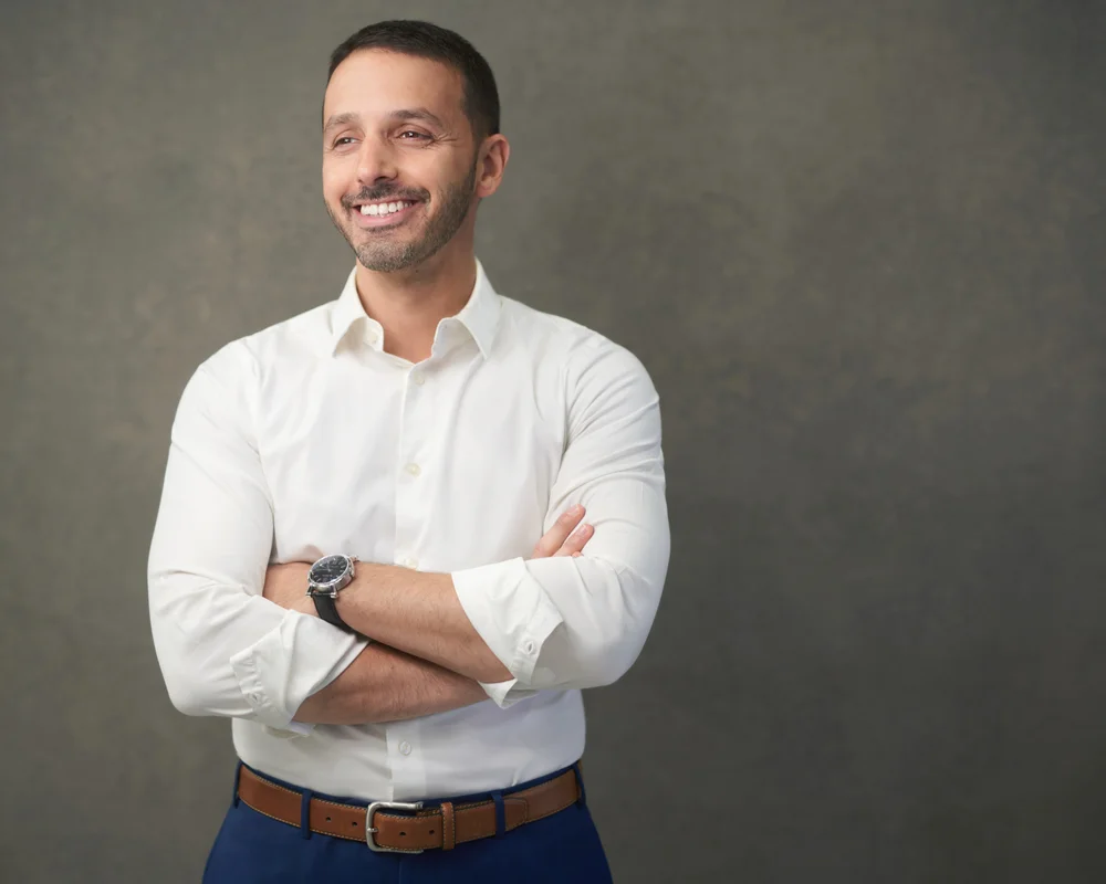 Employee business portrait Philadelphia - team headshot for corporate website