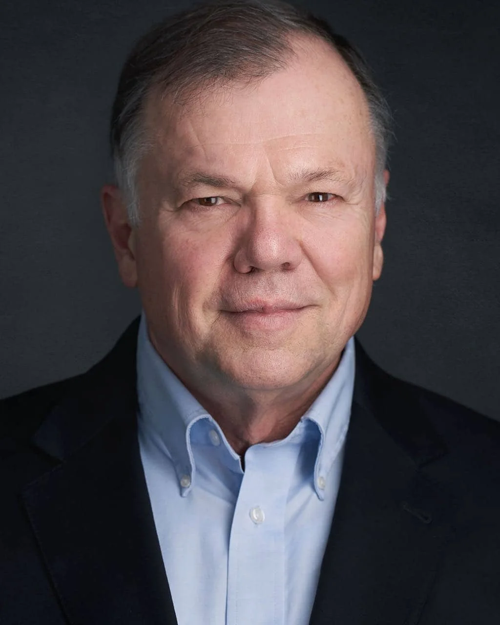 Professional business portrait Philadelphia - wide crop executive headshot