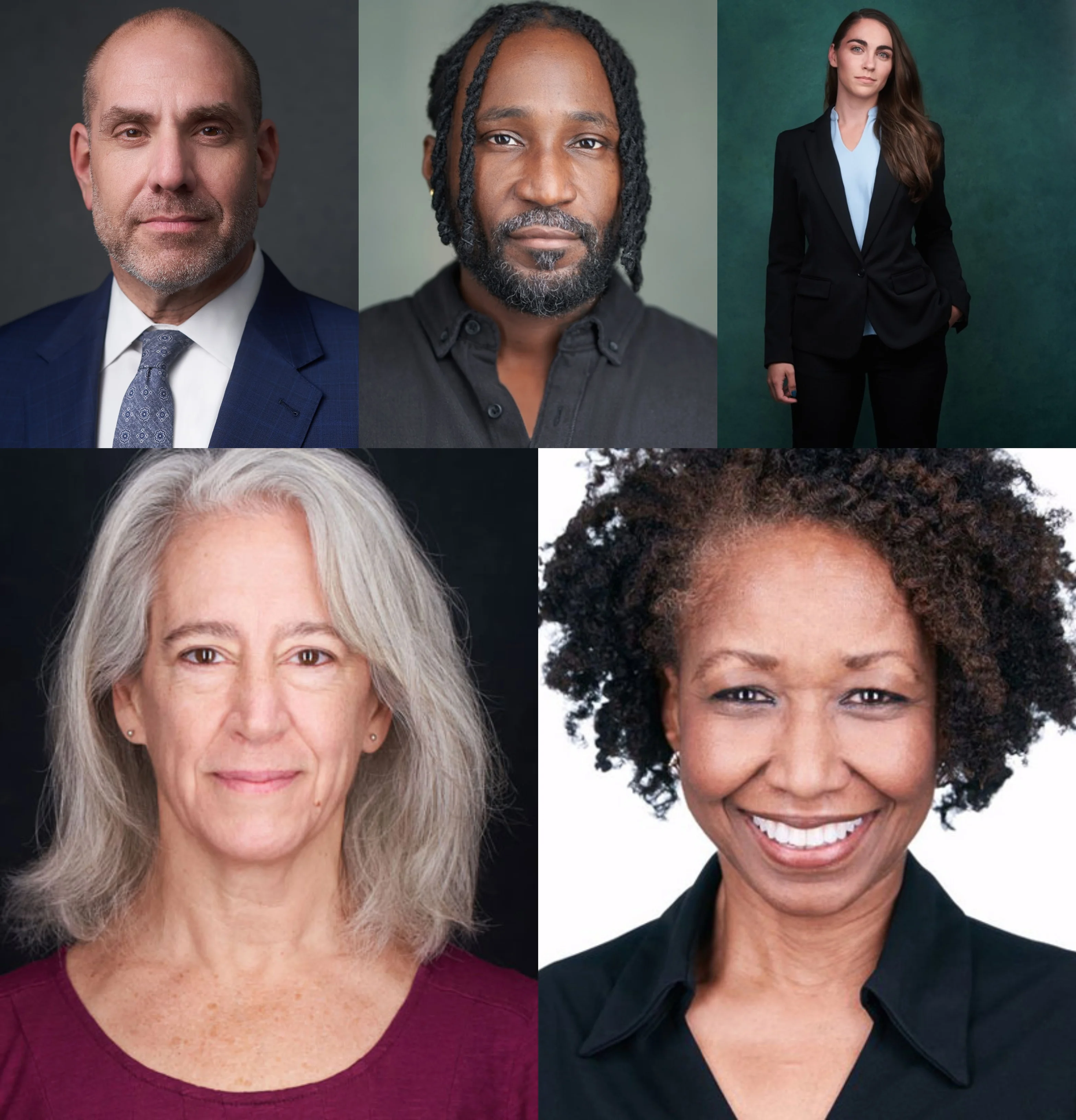 Philadelphia headshot photographer portfolio featuring diverse business professionals, actors, and medical professionals - expert corporate and acting headshots