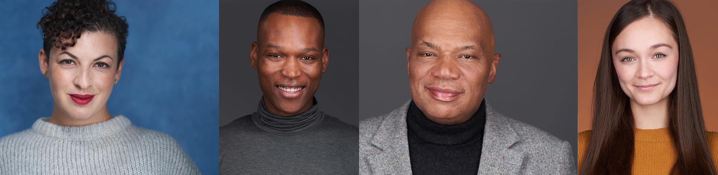 Philadelphia professional headshot photographer portfolio collage - business and actor photography examples