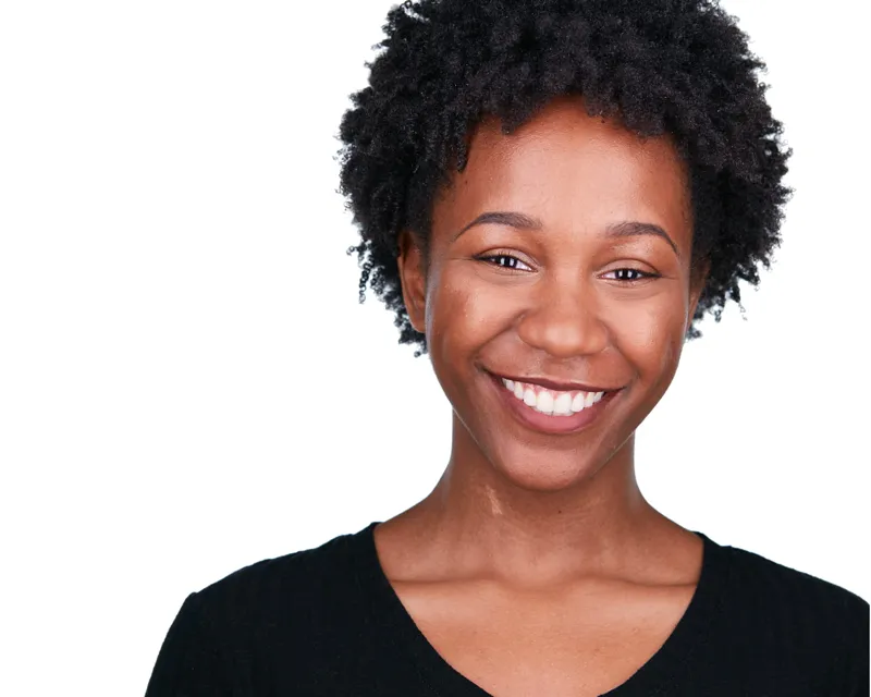 Theatrical headshot for college theater program audition