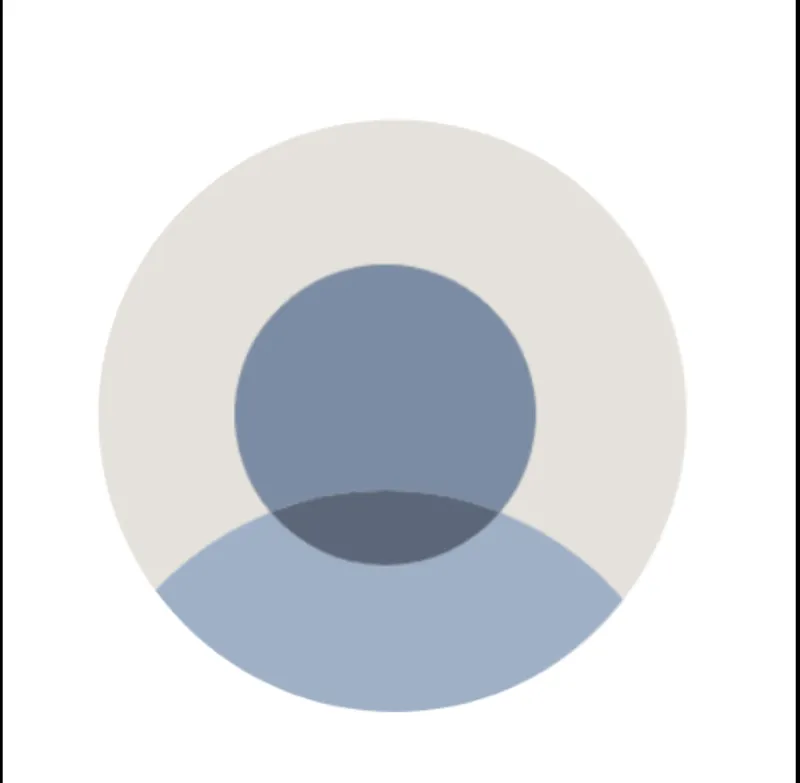 LinkedIn default avatar with no profile photo — the gray silhouette that signals an incomplete profile