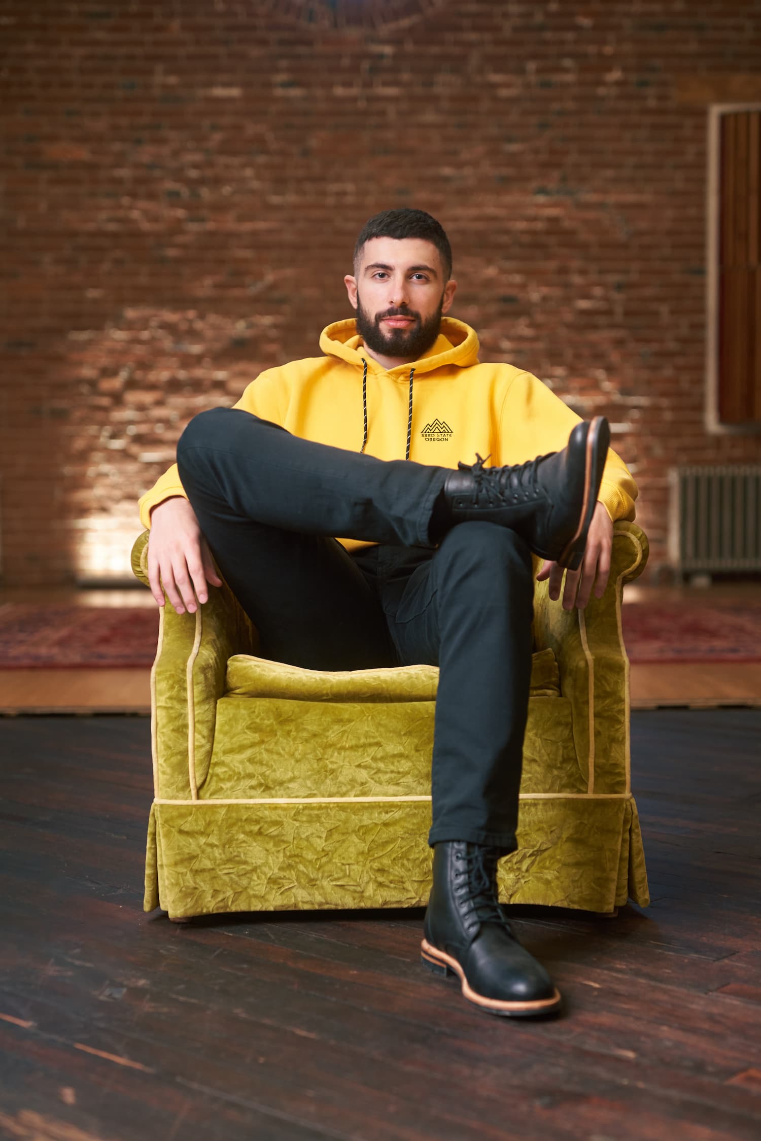 Studio branding photography with variety